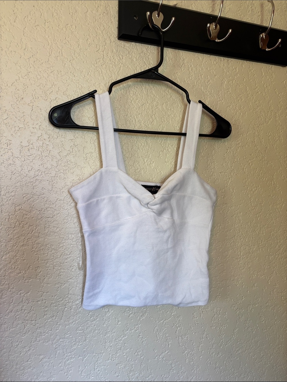 Almost Famous White Tied Tank